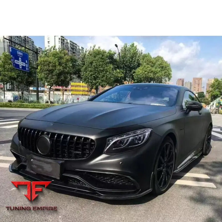 MERCEDES-BENZ C217 W217 S63 COUPE CARBON FIBER FRONT LIP