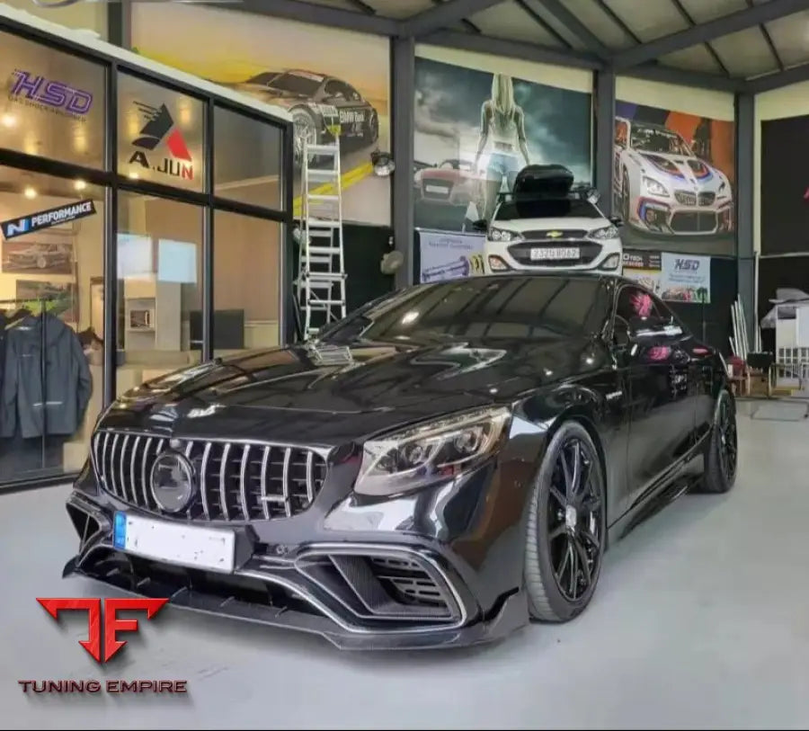 MERCEDES-BENZ C217 W217 S63 COUPE B STYLE CARBON KIT