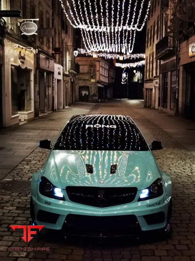 Mercedes Benz C63 Amg Coupe/Sedan W204 Rs Wide Body Kit Cdy