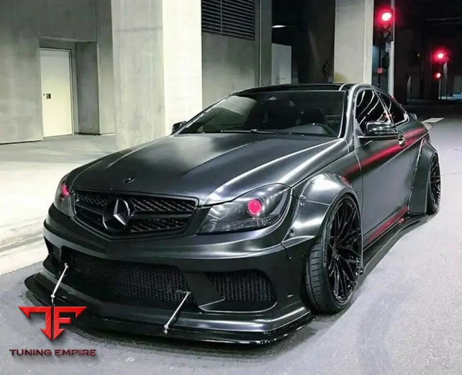 Mercedes Benz C63 Amg Coupe/Sedan W204 Rs Wide Body Kit Cdy