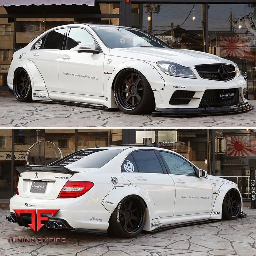 Mercedes Benz C63 Amg Coupe/Sedan W204 Rs Wide Body Kit Cdy
