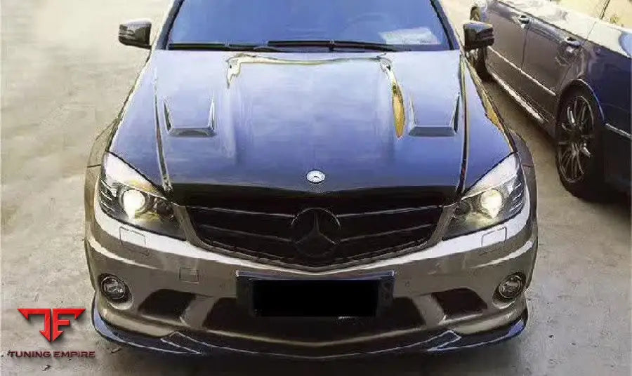 MERCEDES BENZ C63 AMG W204 CARBON FIBER HOOD 2008-2011Y