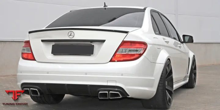 MERCEDES BENZ C63 AMG W204 REAR WHEEL ARCH EXTENSIONS