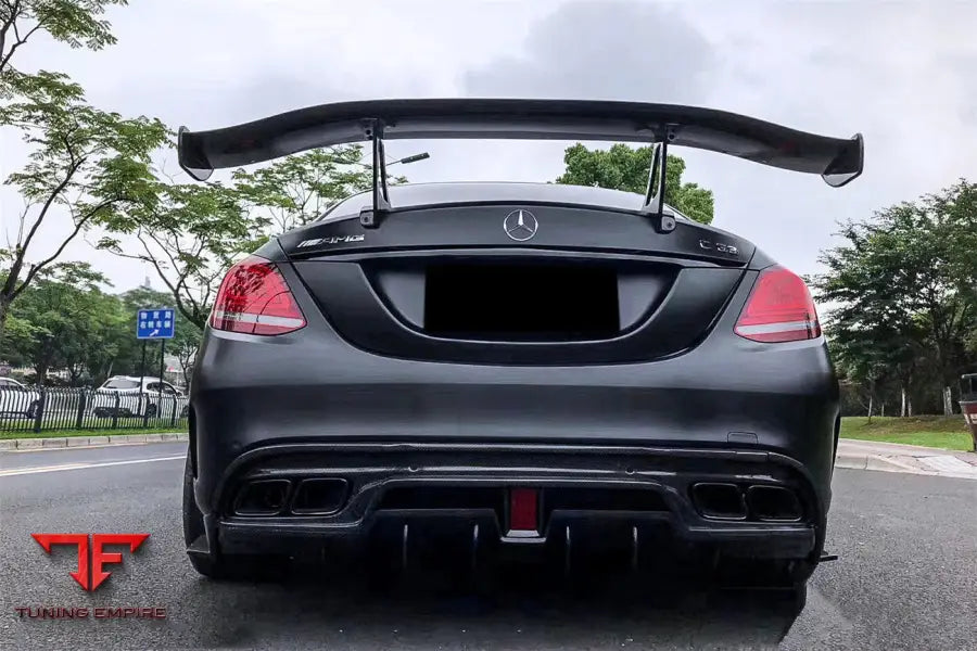 MERCEDES-BENZ W205 C63 & S AMG SEDAN IMP PERFORMANCE PARTIAL CARBON FIBER FULL BODY KIT BSD