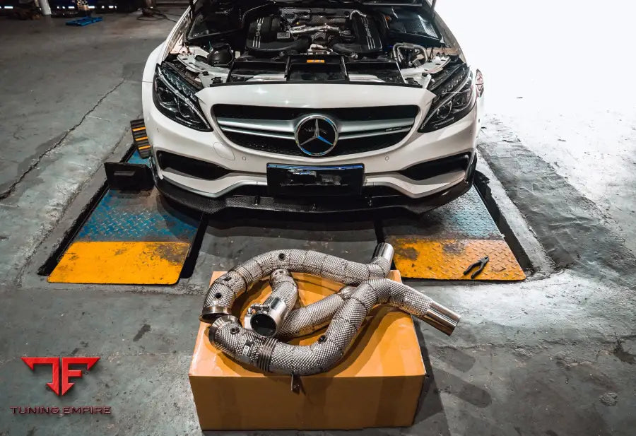 MERCEDES BENZ C63 AMG W205 VALVETRONIC EXHAUST SYSTEM