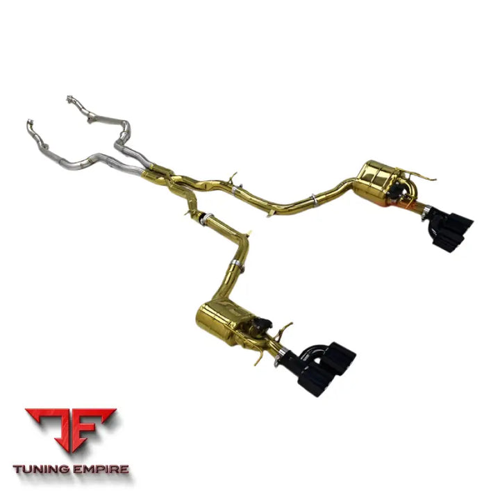 MERCEDES-BENZ C63 AMG W204 6.2L DOWNPIPE VALVETRONIC CATBACK EXHAUST SYSTEM 2011-2015