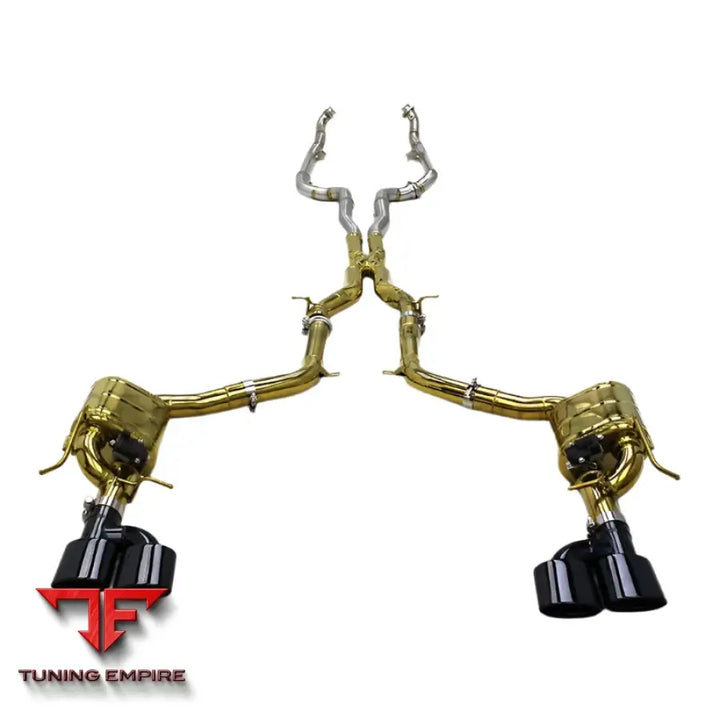 MERCEDES-BENZ C63 AMG W204 6.2L DOWNPIPE VALVETRONIC CATBACK EXHAUST SYSTEM 2011-2015