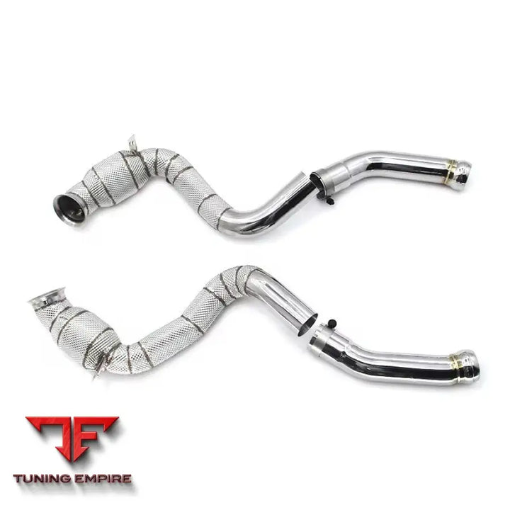 MERCEDES-BENZ C63S AMG W205 4.0T DOWNPIPES WITH CATS / CATLESS 2015-2020