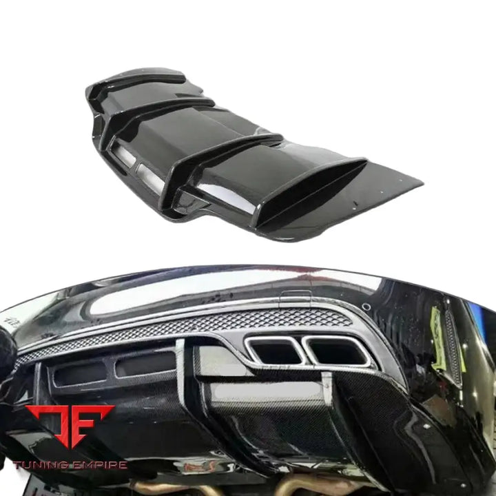 MERCEDES BENZ C CLASS W205 C63 CARBON REAR DIFFUSER