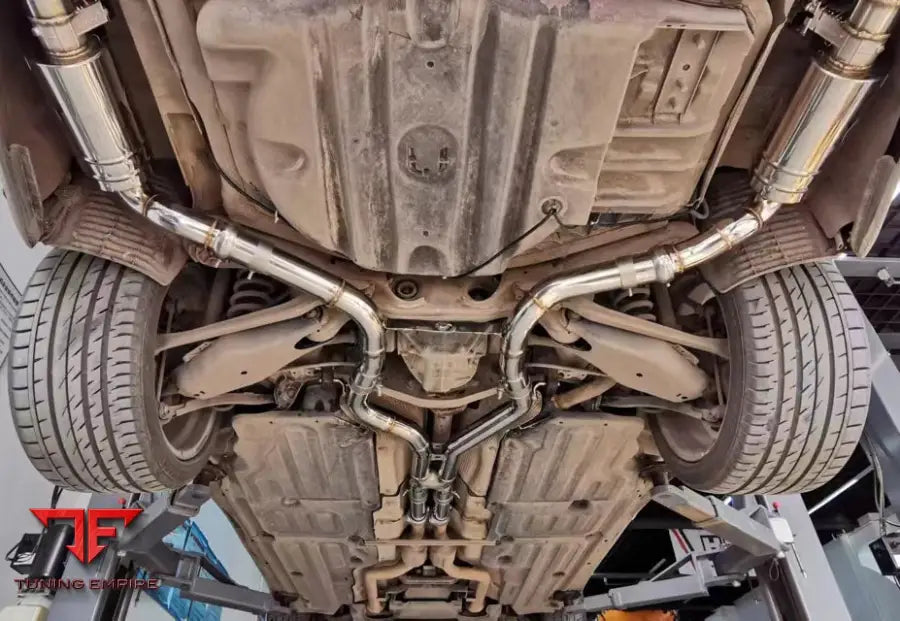 MERCEDES BENZ CLS 500 W219 5.5 V8 VALVETRONIC EXHAUST SYSTEM