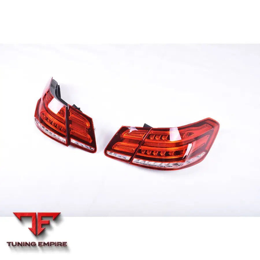 MERCEDES BENZ E CLASS W212 E63 TAIL LIGHTS 2014 2016Y