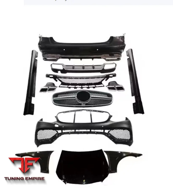 MERCEDES BENZ E CLASS W212 MODIFIED E63 AMG BODY KIT