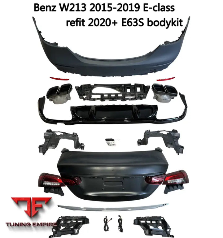 MERCEDES-BENZ E-CLASS W213 2015-2019 UPGRADE TO W213 E63S FACELIFT 2020 + CONVERSION BODY KIT