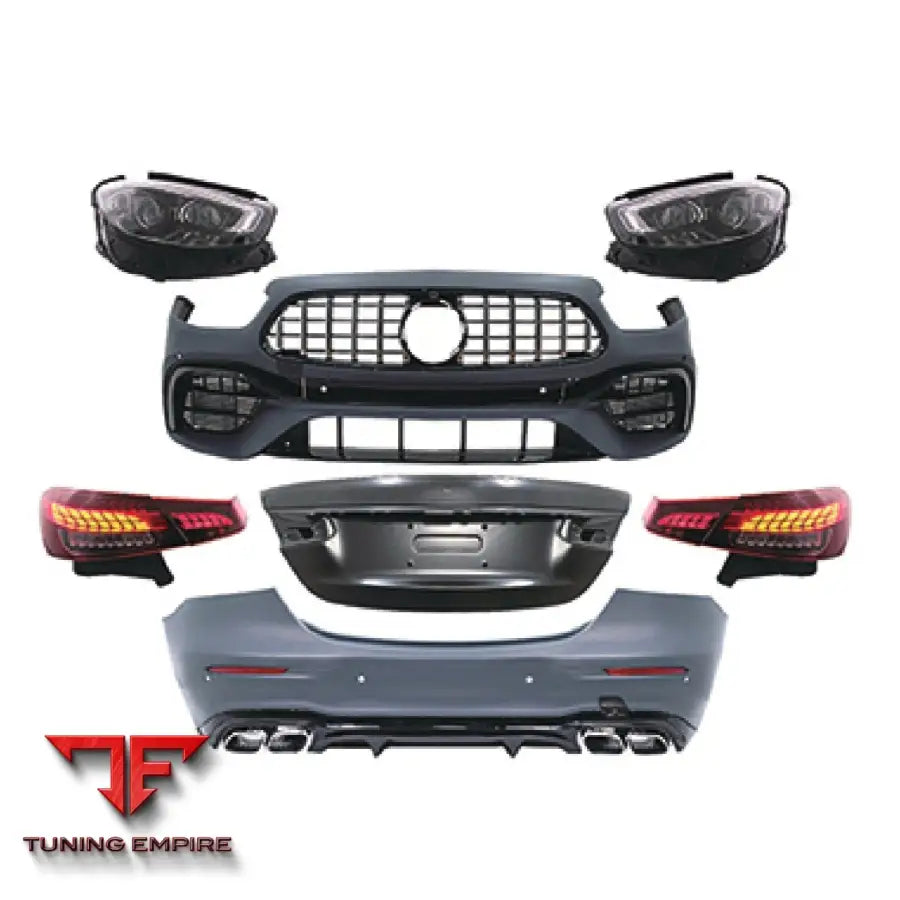 MERCEDES-BENZ E-CLASS W213 2016 - 2019 to E63 AMG FACELIFT CONVERSION BODY KIT