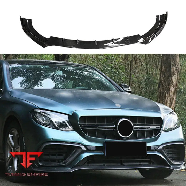 MERCEDES BENZ W213 E63 DRY CARBON FRONT LIP TO B STYLE