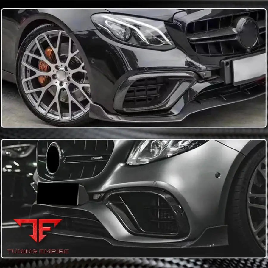 MERCEDES BENZ E CLASS W213 E63 (S) AMG CARBON FIBER PARTS 2016-2020Y