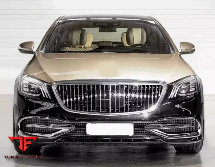 MERCEDES BENZ E CLASS W213 MAYBACH FRONT BUMPER WITH GRILLE