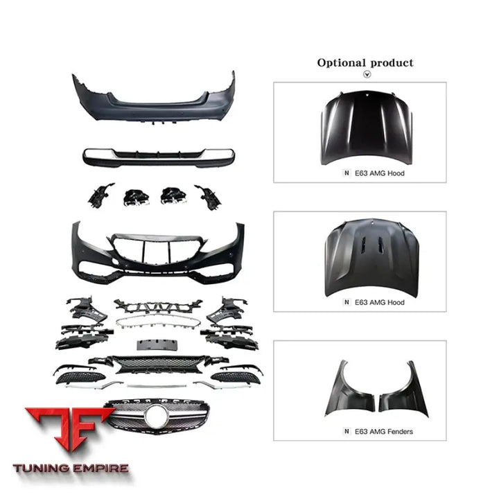 MERCEDES-BENZ E(W212) SPORT UPGRADE TO E63 AMG BODY KIT 2014-2016Y