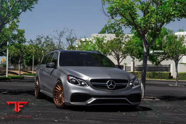 MERCEDES BENZ E63 AMG FORGED WHEELS AND EXHAUST SYSTEM