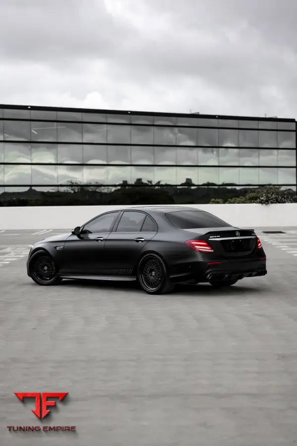 MERCEDES BENZ E63 AMG FORGED WHEELS AND EXHAUST SYSTEM