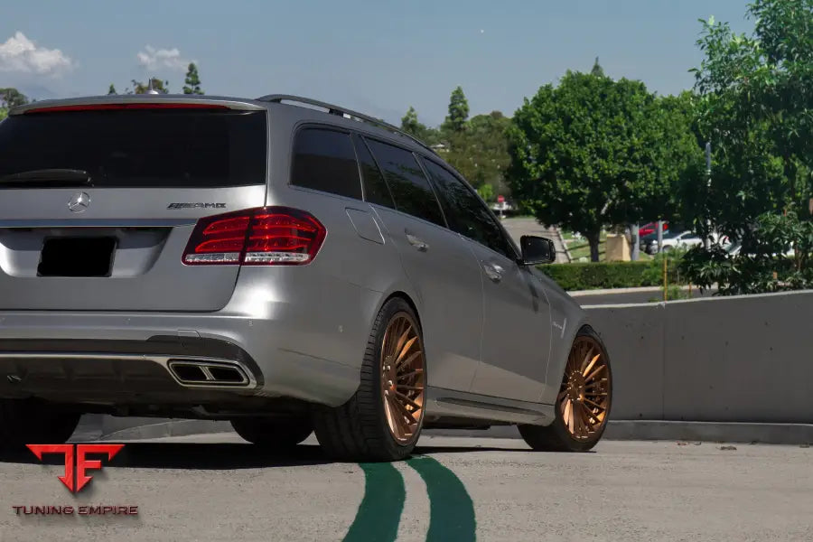 MERCEDES BENZ E63 AMG FORGED WHEELS AND EXHAUST SYSTEM