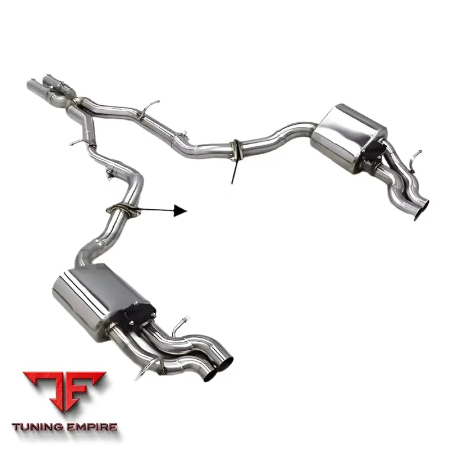 MERCEDES-BENZ E63 E63S W212 6.2L AMG CATBACK VALVETRONIC EXHAUST SYSTEM 2007-2016