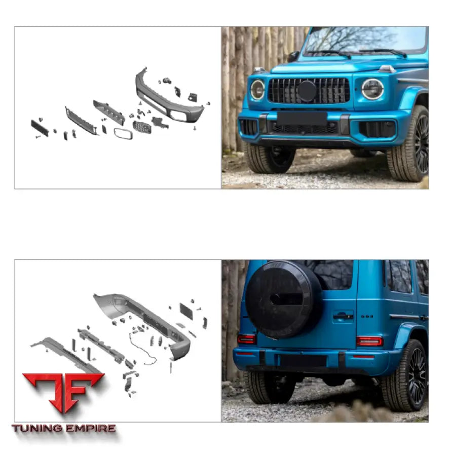 MERCEDES BENZ G CLASS W465 BODY KITS