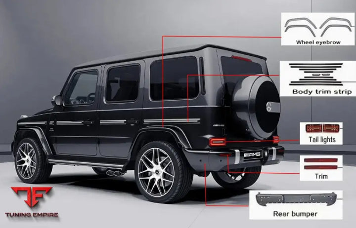 MERCEDES BENZ G CLASS W463 BODY KIT 2000-2018Y
