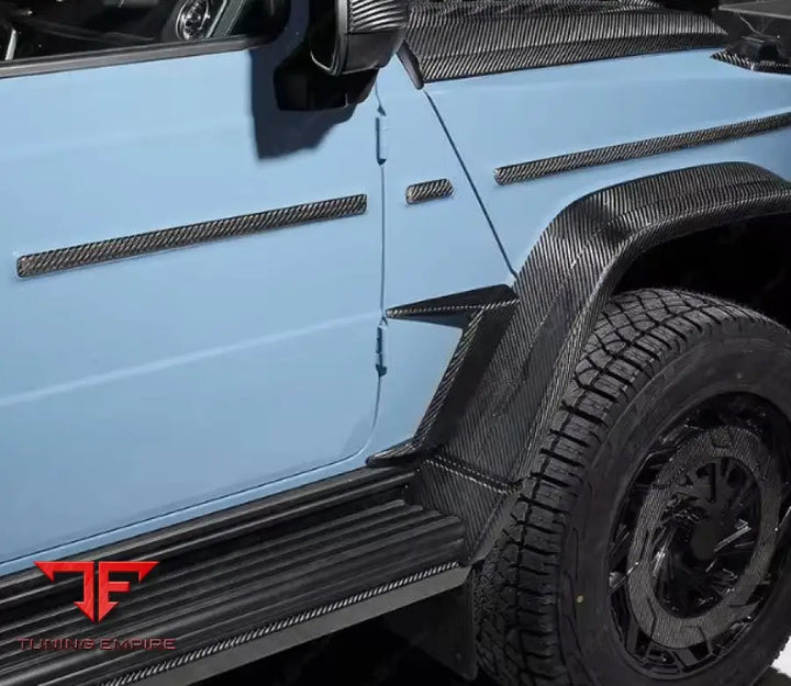 MERCEDES BENZ G CLASS W464 CARBON FIBER TRIM BODY KIT