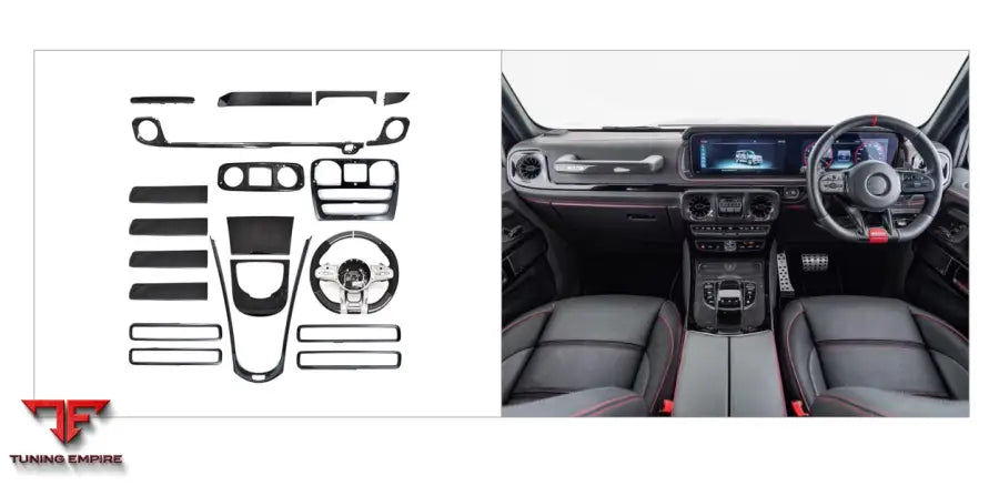 MERCEDES BENZ G-CLASS W464 G63 CARBON INTERIOR UPGRADE