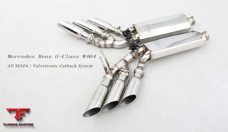MERCEDES BENZ G63 AMG W464 VALVETRONIC EXHAUST SYSTEM