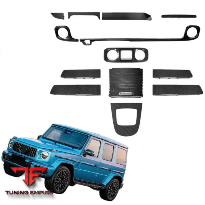 MERCEDES-BENZ W465 INTERIOR CARBON FIBER PARTS