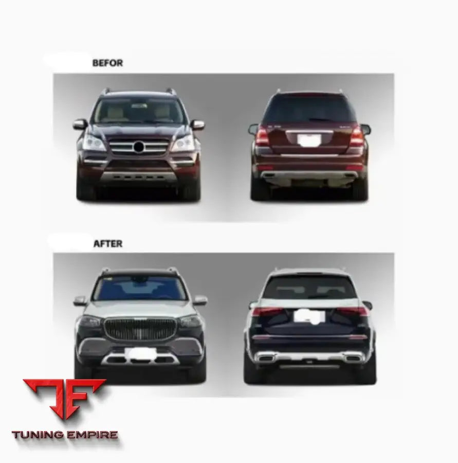 MERCEDES BENZ GL X164 UPGRADE TO GLS X167 BODY KIT