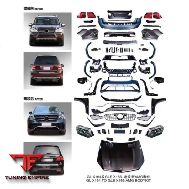 MERCEDES-BENZ X164 X166 UPGRADE TO X167 BODY KIT