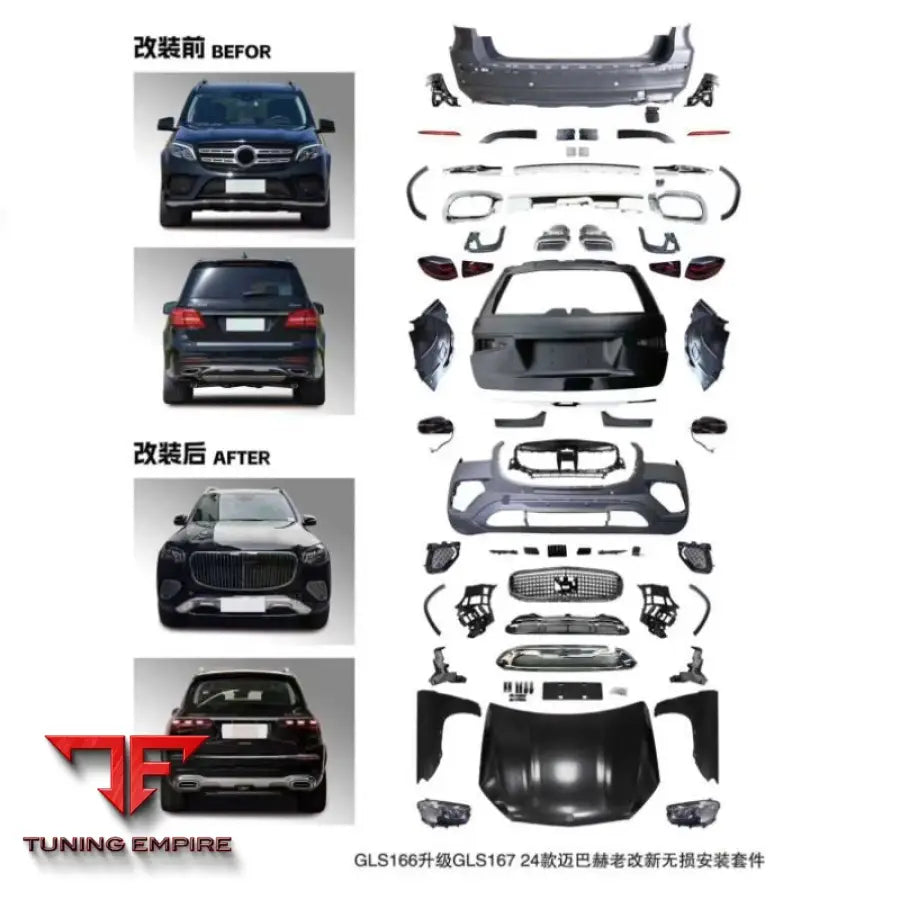 MERCEDES-BENZ X164 X166 UPGRADE TO X167 BODY KIT