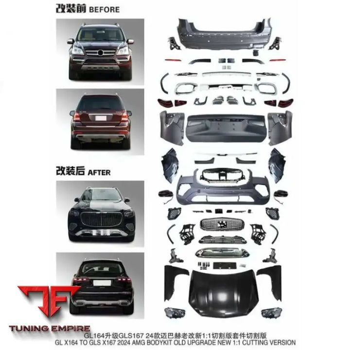 MERCEDES-BENZ X164 X166 UPGRADE TO X167 BODY KIT