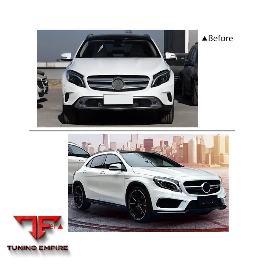 MERCEDES-BENZ GLA (X156) UPGRADE TO GLA45 AMG BODY KIT 2014-2019Y