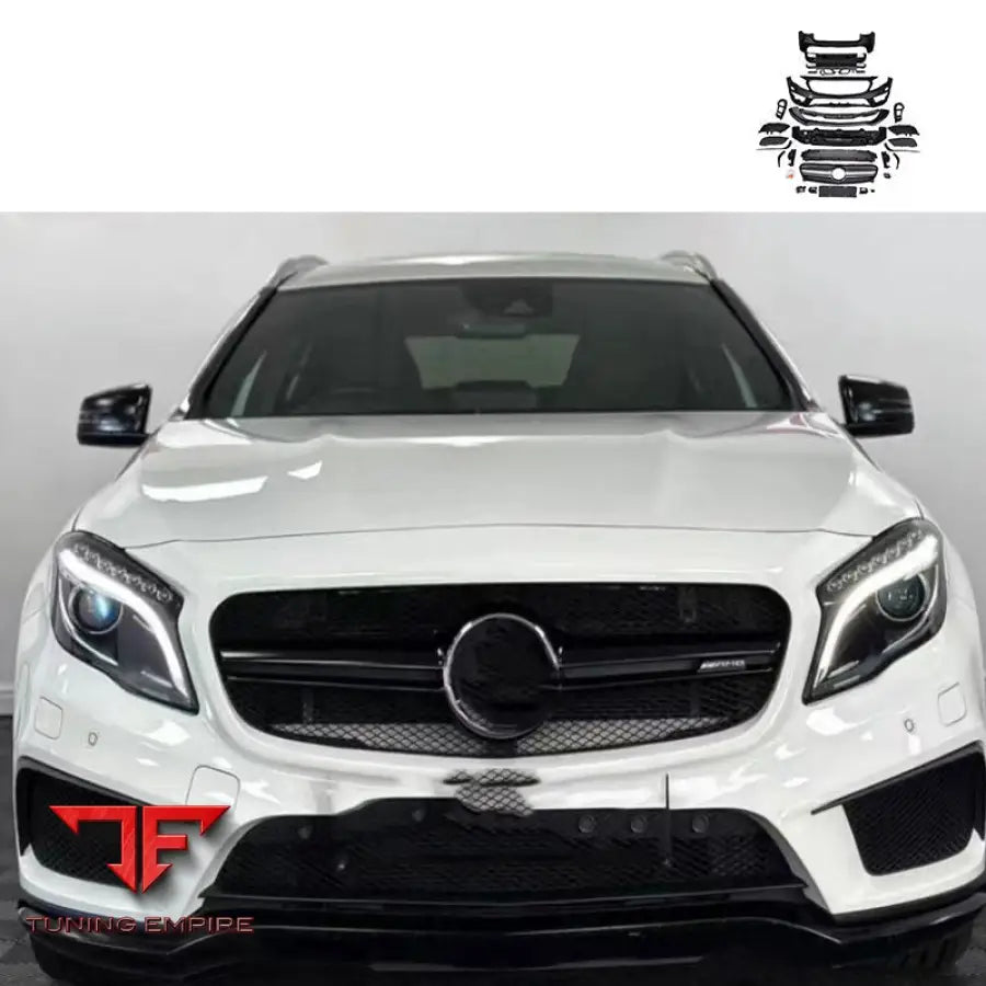 MERCEDES BENZ GLA200 GLA45 GRILLES REAR BUMPER CAR BODYKIT