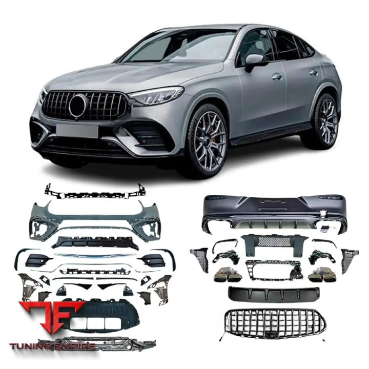 MERCEDES BENZ GLC CLASS C254 COUPE AMG LINE UPGRADE TO AMG C254 GLC63 2023 + CONVERSION BODY KIT