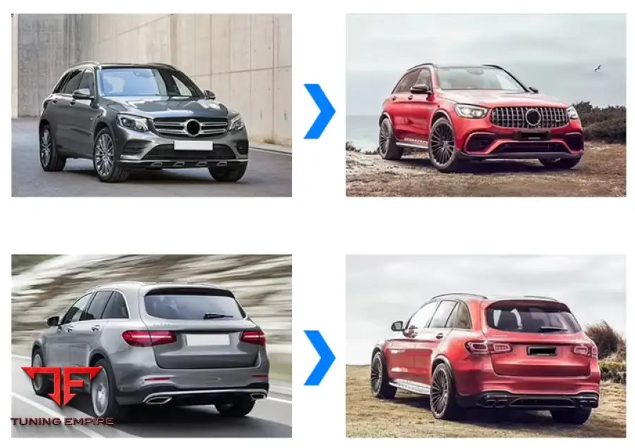 MERCEDES BENZ GLC CLASS X253 UPGRADE TO GLC63S BODY KIT
