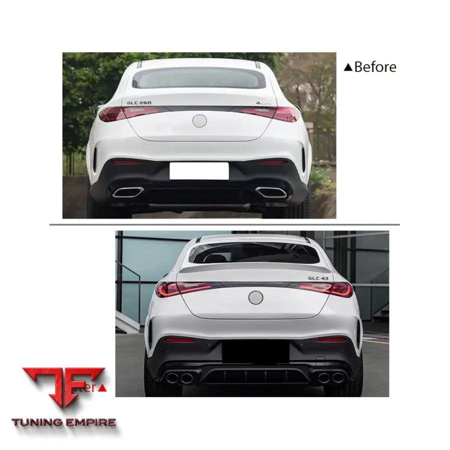 MERCEDES-BENZ GLC COUPE (X254) UPGRADE TO GLC43 AMG BODY KIT 2024Y