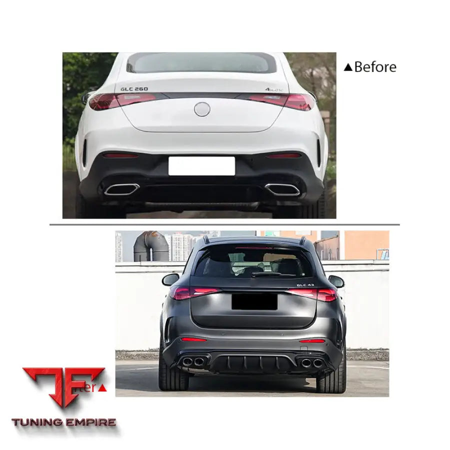 MERCEDES-BENZ GLC COUPE (X254) UPGRADE TO GLC63 AMG BODY KIT