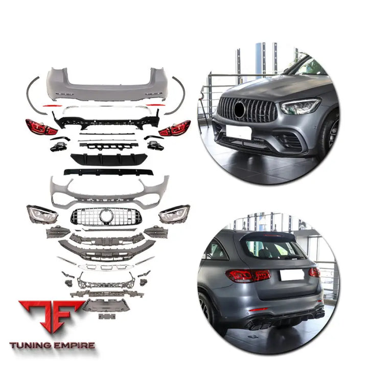 MERCEDES-BENZ GLC (X253) UPGRADE TO GLC63 AMG BODY KIT 2016-2019Y