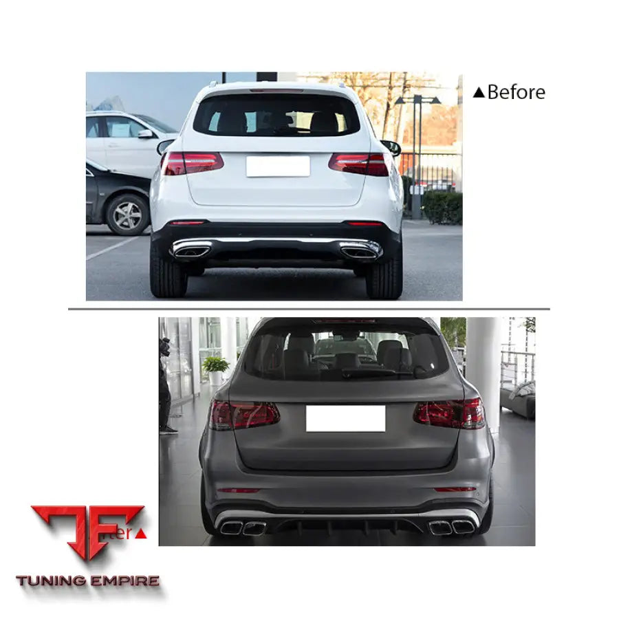 MERCEDES-BENZ GLC (X253) UPGRADE TO GLC63 AMG BODY KIT 2016-2019Y