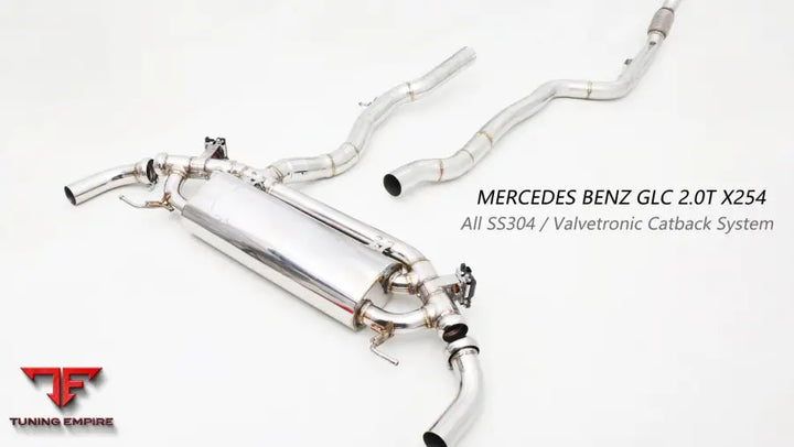 Mercedes Benz Glc X254 All Ss304 Valvetronic Exhaust System