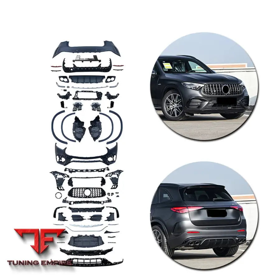 MERCEDES-BENZ GLC(X254) UPGRADE TO GLC43 AMG BODY KIT 2023-2024Y