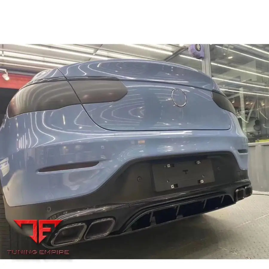 MERCEDES-BENZ GLC63 REAR DIFFUSER WITH EXHAUST TIPS FOR COUPE
