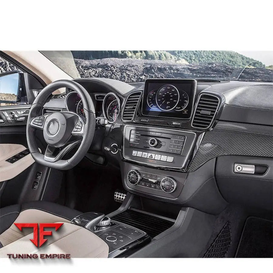 MERCEDES BENZ GLE W166 CARBON FIBER INTERIORS TRIM ACCESSORIES
