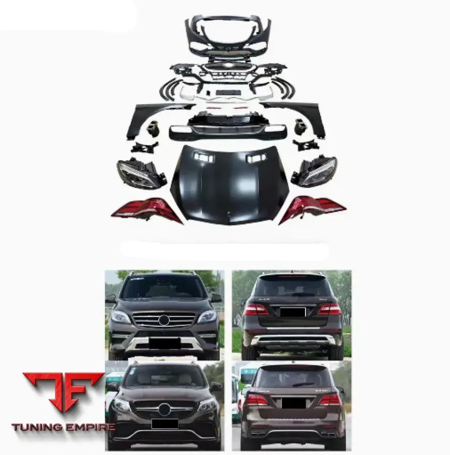 MERCEDES BENZ GLE W166 GLE63 AMG BODY KIT 2010-2016Y