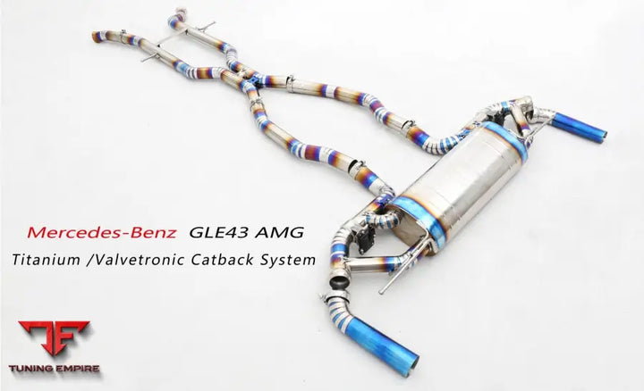 Mercedes Benz Gle43 W166 Amg Titanium Valvetronic Exhaust System